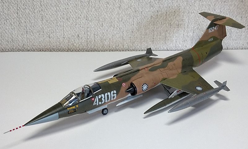 ロッキードF-104G スターファイターx2 （ESCI 1/72）